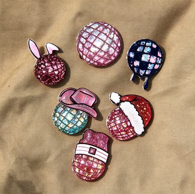Christmas Disco Ball Ornament Resin Mold