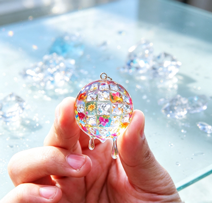 Christmas Disco Ball Ornament Resin Mold