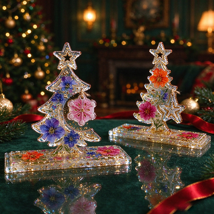 Star Christmas Tree Decorative Figurine Resin Mold