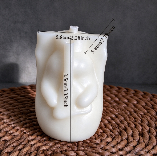 Cute Big-Eared Mouse Decorative Figurine Resin Mold