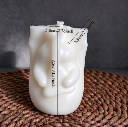 Cute Big-Eared Mouse Decorative Figurine Resin Mold