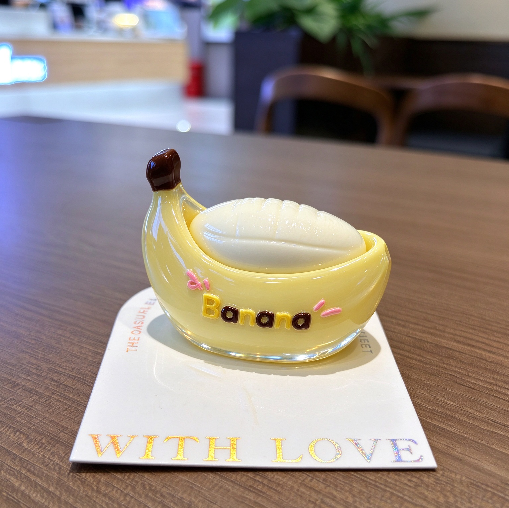 Handmade Cute Banana Fidget Clicker Toy Resin Mold【First-of-Its-Kind & Exclusive】