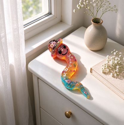 3pcs Cute & Quirky Caterpillar Figurine Resin Mold Set