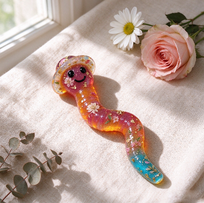 3pcs Cute & Quirky Caterpillar Figurine Resin Mold Set
