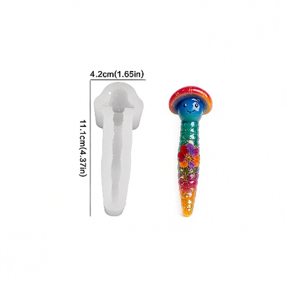 3pcs Cute & Quirky Caterpillar Figurine Resin Mold Set