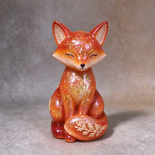 Cute Animal Figurine Resin Mold – Reindeer, Fox & Hedgehog