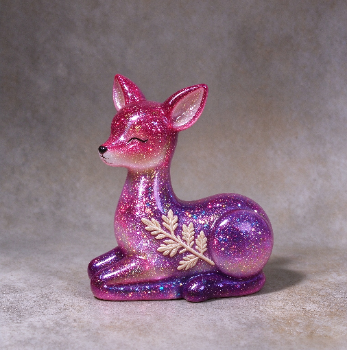Cute Animal Figurine Resin Mold – Reindeer, Fox & Hedgehog