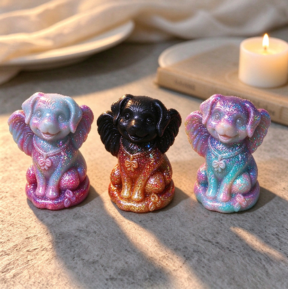 Cute Angel Puppy Figurine Resin Mold