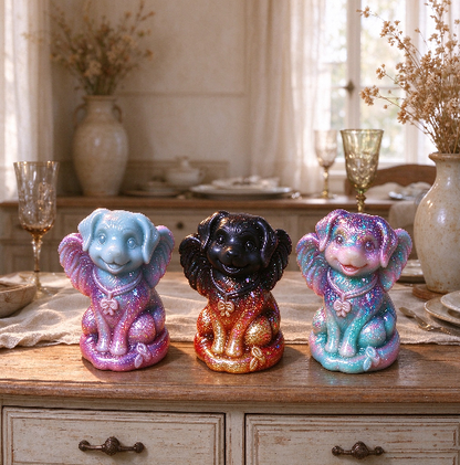 Cute Angel Puppy Figurine Resin Mold