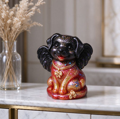 Cute Angel Puppy Figurine Resin Mold