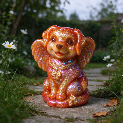 Cute Angel Puppy Figurine Resin Mold