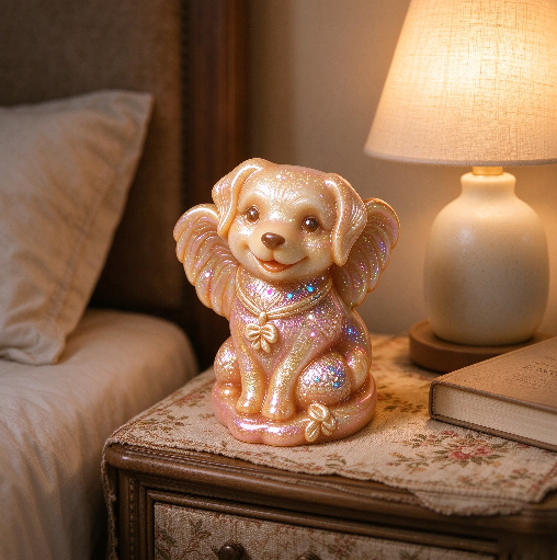 Cute Angel Puppy Figurine Resin Mold