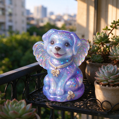 Cute Angel Puppy Figurine Resin Mold