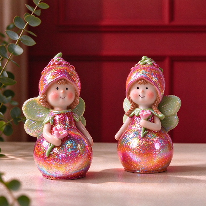 Cute Flower Fairy Figurine Resin Mold