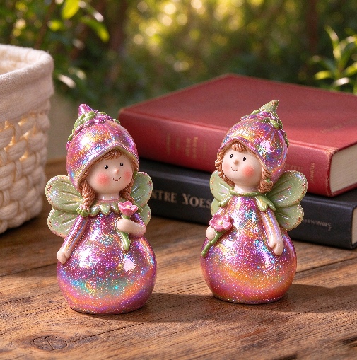 Cute Flower Fairy Figurine Resin Mold