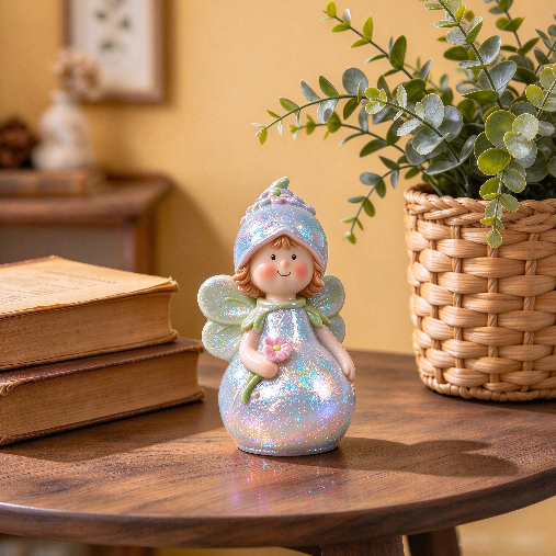 Cute Flower Fairy Figurine Resin Mold