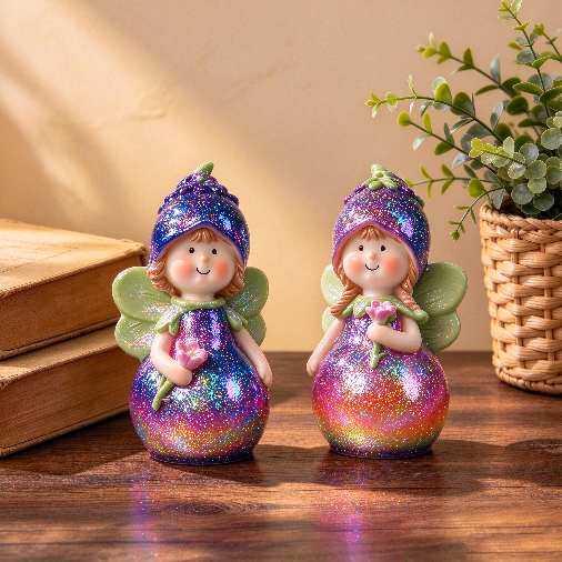Cute Flower Fairy Figurine Resin Mold