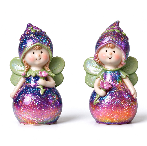 Cute Flower Fairy Figurine Resin Mold