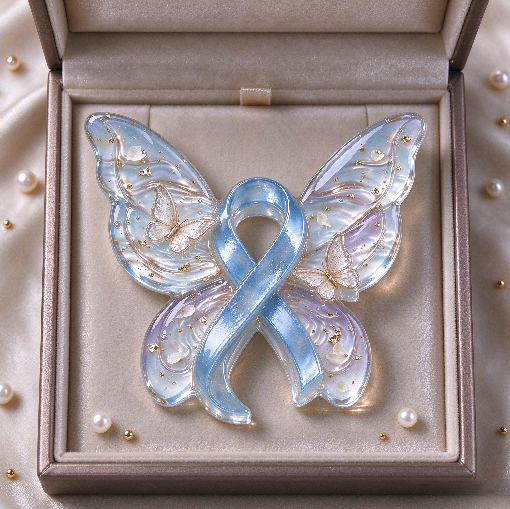 【VIP EXCLUSIVE】Handmade Ribbon Logo Water Ripple Butterfly Decoration Resin Mold