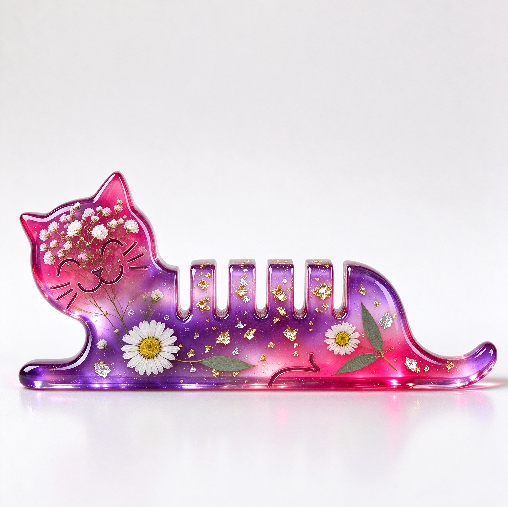 【VIP EXCLUSIVE】Handmade Cat-Shaped Cable Organizer & Decorative Holder Resin Mold