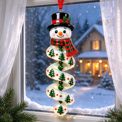 【VIP EXCLUSIVE】Handmade Christmas Spiral Ornament Resin Mold – Grinch, Snowman & Cat