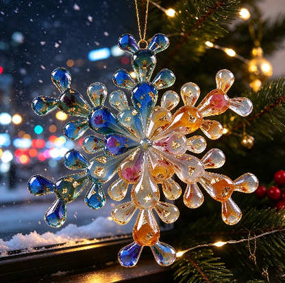 IntoResin Large Handmade Snowflake Mold Snowflake Ornaments