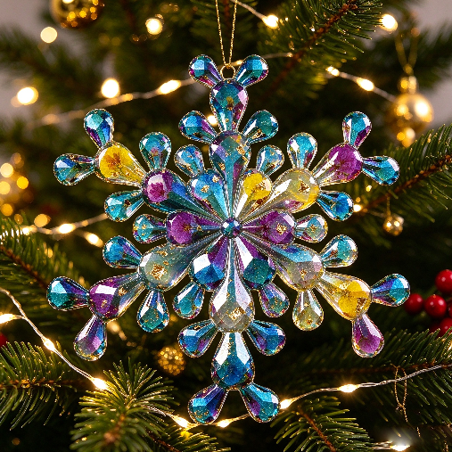 IntoResin Large Handmade Snowflake Mold Snowflake Ornaments