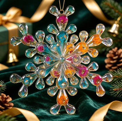 IntoResin Large Handmade Snowflake Mold Snowflake Ornaments