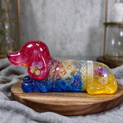 Sweater Dachshund Figurine Resin Mold