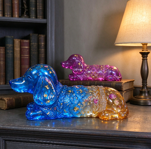 Sweater Dachshund Figurine Resin Mold