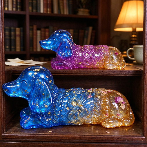 Sweater Dachshund Figurine Resin Mold