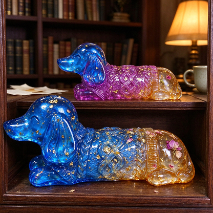 Sweater Dachshund Figurine Resin Mold