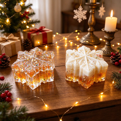 Snowflake Storage Jar Resin Molds