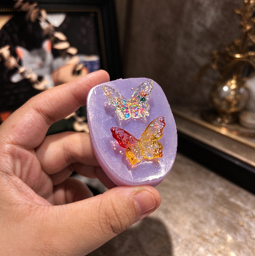 2-in-1 Mini Water Ripple Butterfly Resin Mold