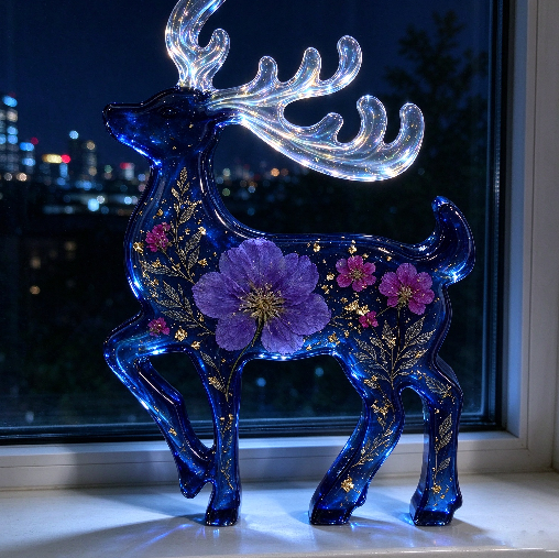 Reindeer Figurine Resin Mold
