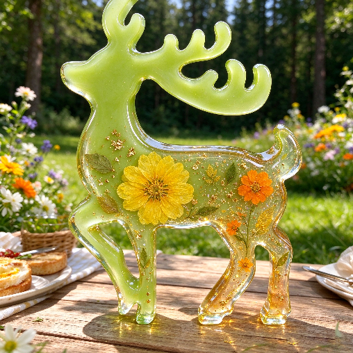 Reindeer Figurine Resin Mold