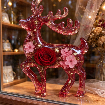 Reindeer Figurine Resin Mold