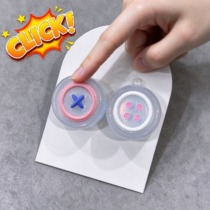 Handmade Button-Shaped Fidget Clicker Toy Resin Mold【First-of-Its-Kind & Exclusive】