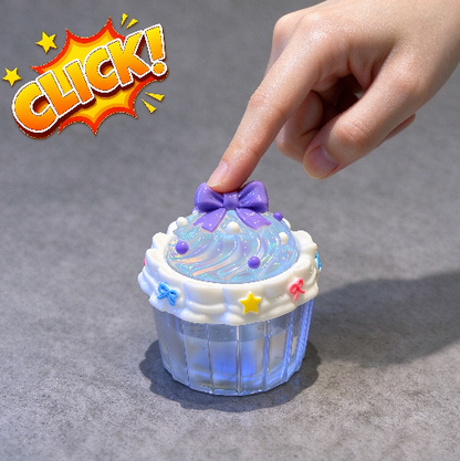 Handmade Muffin Cake Fidget Clicker Toy Resin Mold