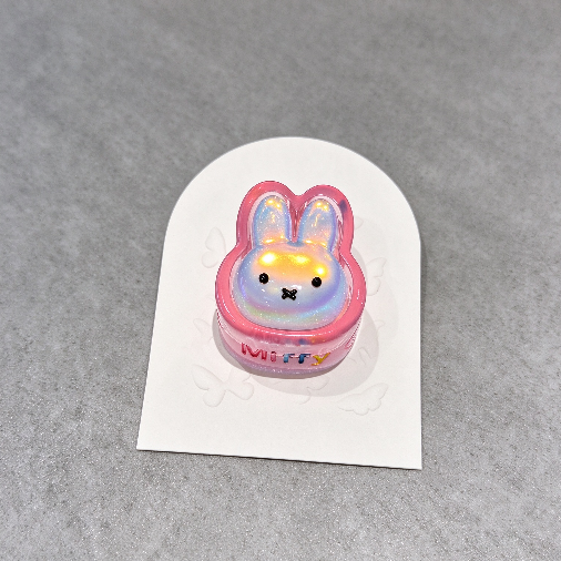 Handmade Cute Bunny-Shaped Fidget Clicker Toy Resin Mold