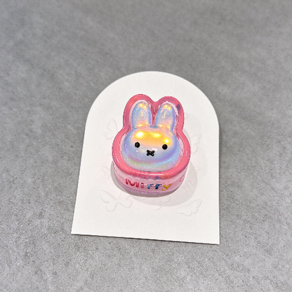 Handmade Cute Bunny-Shaped Fidget Clicker Toy Resin Mold