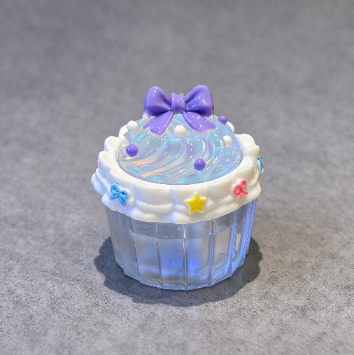 Handmade Muffin Cake Fidget Clicker Toy Resin Mold