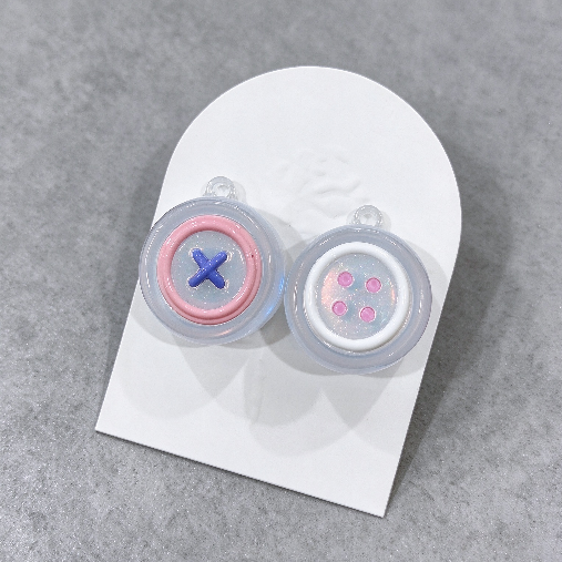 Handmade Button-Shaped Fidget Clicker Toy Resin Mold【First-of-Its-Kind & Exclusive】