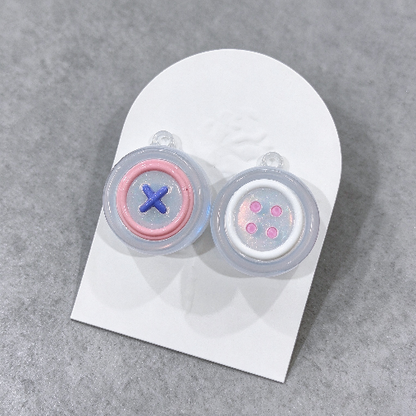 Handmade Button-Shaped Fidget Clicker Toy Resin Mold【First-of-Its-Kind & Exclusive】