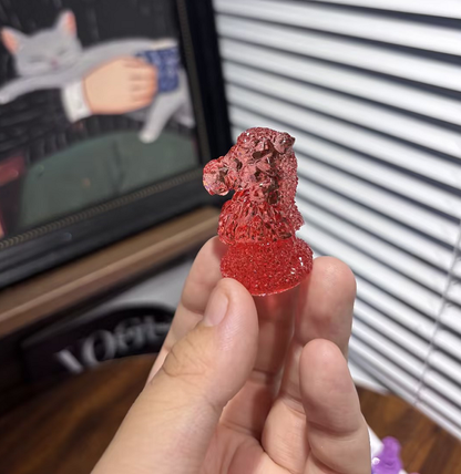 Handmade Diamond Chess Set Resin Mold【Side-Cut Mold】