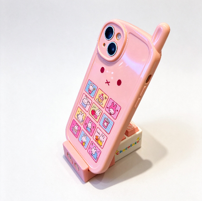 【Upgraded Version】Handmade 3-in-1 Bite-Sized Chocolate Fidget Clicker & Phone Stand Resin Mold