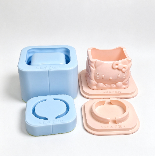 Handmade Cat Tote Bag Storage Resin Mold