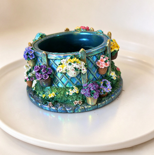 Handmade Large Garden Storage Decorative Figurine Resin Mold