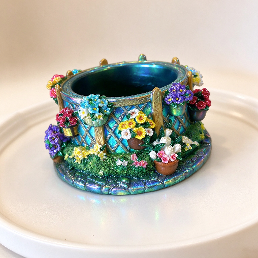 Handmade Large Garden Storage Decorative Figurine Resin Mold