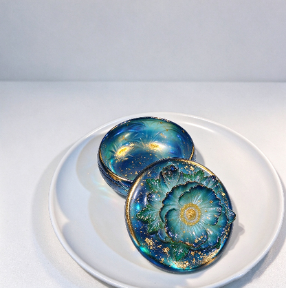 Handmade Vintage Flower Storage Jar Resin Mold